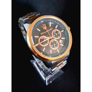 Men's Maserati Competizione Luxury Chronograph Date Watch
